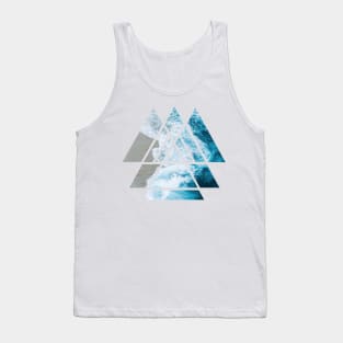 Scared Geometry Triangles Tank Top